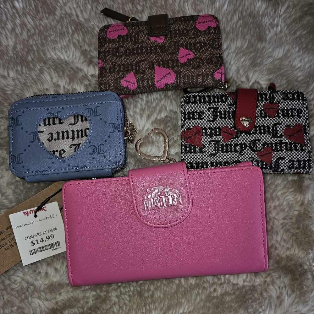 Brand New and Pre-loved wallets Bundle deal.